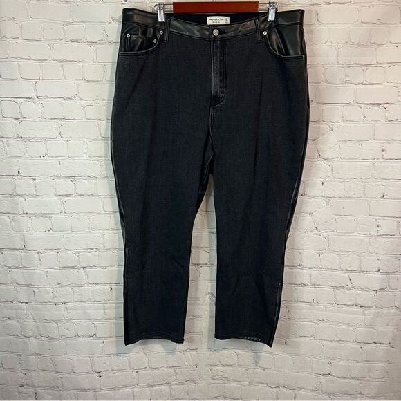 Abercrombie & Finch The Ankle Straight Ultra High Rise Circe High size 35 - Picture 1 of 7